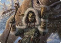 Owlbear Shepherd Art Card - Art Series: Commander Legends: Battle for Baldur's Gate - Magic: The Gathering card