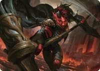 Karlach, Fury of Avernus Art Card (34/81) - Art Series: Commander Legends: Battle for Baldur's Gate - Magic: The Gathering card