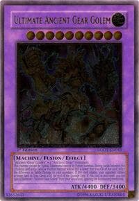 Ultimate Ancient Gear Golem (UTR) - Light of Destruction - YuGiOh card