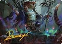 Sivriss, Nightmare Speaker Art Card (32/81) (Gold-Stamped Signature) - Art Series: Commander Legends: Battle for Baldur's Gate - Magic: The Gathering card