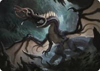 Brainstealer Dragon Art Card - Art Series: Commander Legends: Battle for Baldur's Gate - Magic: The Gathering card