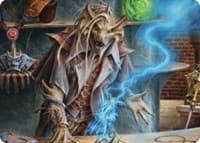 Renari, Merchant of Marvels Art Card - Art Series: Commander Legends: Battle for Baldur's Gate - Magic: The Gathering card