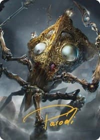 Tridrone Art Card (Gold-Stamped Signature) - Art Series: Commander Legends: Battle for Baldur's Gate - Magic: The Gathering card