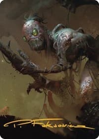 Mold Folk Art Card (Gold-Stamped Signature) - Art Series: Commander Legends: Battle for Baldur's Gate - Magic: The Gathering card