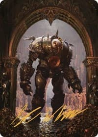 Marut Art Card (Gold-Stamped Signature) - Art Series: Commander Legends: Battle for Baldur's Gate - Magic: The Gathering card