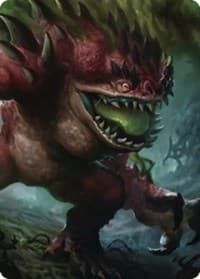 Hezrou Art Card - Art Series: Commander Legends: Battle for Baldur's Gate - Magic: The Gathering card