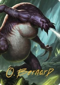 Ettercap Art Card (Gold-Stamped Signature) - Art Series: Commander Legends: Battle for Baldur's Gate - Magic: The Gathering card