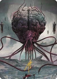 Elder Brain Art Card (Gold-Stamped Signature) - Art Series: Commander Legends: Battle for Baldur's Gate - Magic: The Gathering card