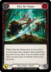 Take the Tempo - Uprising - Flesh and Blood TCG card