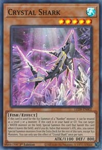 Crystal Shark - Legendary Duelists: Duels From the Deep - YuGiOh card