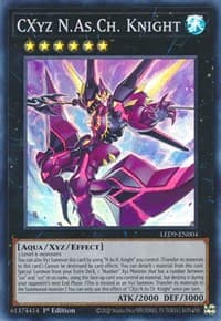 CXyz N.As.Ch. Knight - Legendary Duelists: Duels From the Deep - YuGiOh card