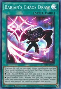 Barian's Chaos Draw - Legendary Duelists: Duels From the Deep - YuGiOh card