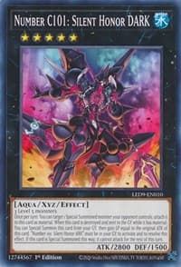 Number C101: Silent Honor DARK - Legendary Duelists: Duels From the Deep - YuGiOh card
