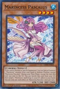 Marincess Pascalus - Legendary Duelists: Duels From the Deep - YuGiOh card