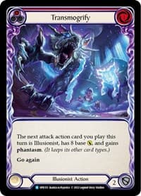 Transmogrify (Red) - Uprising - Flesh and Blood TCG card