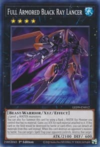 Full Armored Black Ray Lancer - Legendary Duelists: Duels From the Deep - YuGiOh card