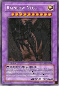 Rainbow Neos (Ghost Rare) - Phantom Darkness - YuGiOh card