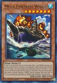 Mega Fortress Whale - Legendary Duelists: Duels From the Deep - YuGiOh card