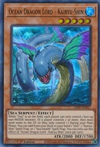 Ocean Dragon Lord - Kairyu-Shin - Legendary Duelists: Duels From the Deep - YuGiOh card