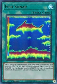 Fish Sonar - Legendary Duelists: Duels From the Deep - YuGiOh card