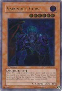 Vampire's Curse (UTR) - Phantom Darkness - YuGiOh card