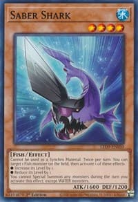 Saber Shark - Legendary Duelists: Duels From the Deep - YuGiOh card
