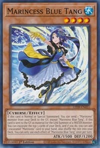 Marincess Blue Tang - Legendary Duelists: Duels From the Deep - YuGiOh card