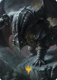 Chardalyn Dragon Art Card (Gold-Stamped) - Art Series: Commander Legends: Battle for Baldur's Gate - Magic: The Gathering card