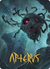 Death Tyrant Art Card (Gold-Stamped Signature) - Art Series: Commander Legends: Battle for Baldur's Gate - Magic: The Gathering card