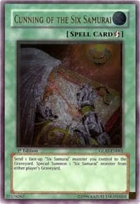 Cunning of the Six Samurai (UTR) - Gladiator's Assault - YuGiOh card