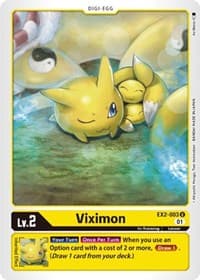 Viximon - Digital Hazard - Digimon Card Game card