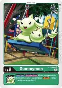 Gummymon - Digital Hazard - Digimon Card Game card