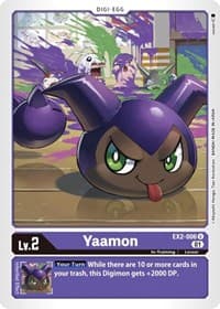 Yaamon - Digital Hazard - Digimon Card Game card