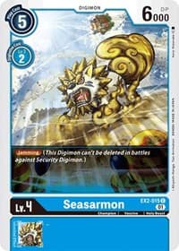 Seasarmon - Digital Hazard - Digimon Card Game card