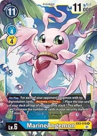 MarineAngemon - Digital Hazard - Digimon Card Game card