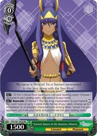 Ancient Queen of the Heavens, Nitocris - Fate/Grand Order THE MOVIE Divine Realm of the Round Table: Camelot - Weiss Schwarz card