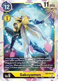 Sakuyamon - Digital Hazard - Digimon Card Game card