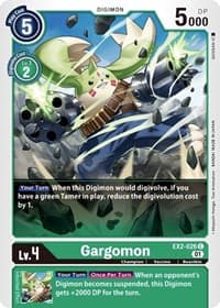 Gargomon - Digital Hazard - Digimon Card Game card