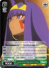 Compassionate Mage Queen, Nitocris - Fate/Grand Order THE MOVIE Divine Realm of the Round Table: Camelot - Weiss Schwarz card