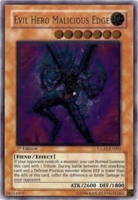 Evil HERO Malicious Edge (UTR) - Gladiator's Assault - YuGiOh card