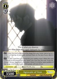 Agravain of Iron (SR) - Fate/Grand Order THE MOVIE Divine Realm of the Round Table: Camelot - Weiss Schwarz card