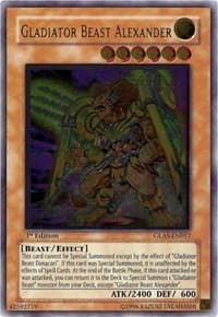 Gladiator Beast Alexander (UTR) - Gladiator's Assault - YuGiOh card