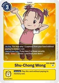 Shu-Chong Wong - Digital Hazard - Digimon Card Game card