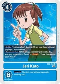 Jeri Kato - Digital Hazard - Digimon Card Game card