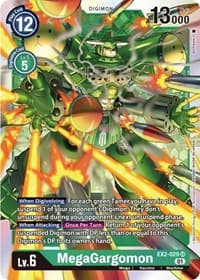 MegaGargomon - Digital Hazard - Digimon Card Game card