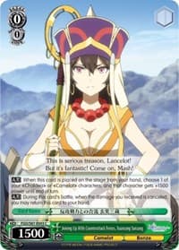 Joining Up With Counterattack Forces, Xuanzang Sanzang - Fate/Grand Order THE MOVIE Divine Realm of the Round Table: Camelot - Weiss Schwarz card