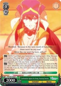 Confrontation Against the Strong, Xuanzang Sanzang - Fate/Grand Order THE MOVIE Divine Realm of the Round Table: Camelot - Weiss Schwarz card