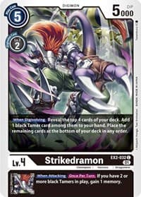 Strikedramon - Digital Hazard - Digimon Card Game card