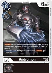 Andromon - Digital Hazard - Digimon Card Game card