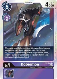 Dobermon - Digital Hazard - Digimon Card Game card
